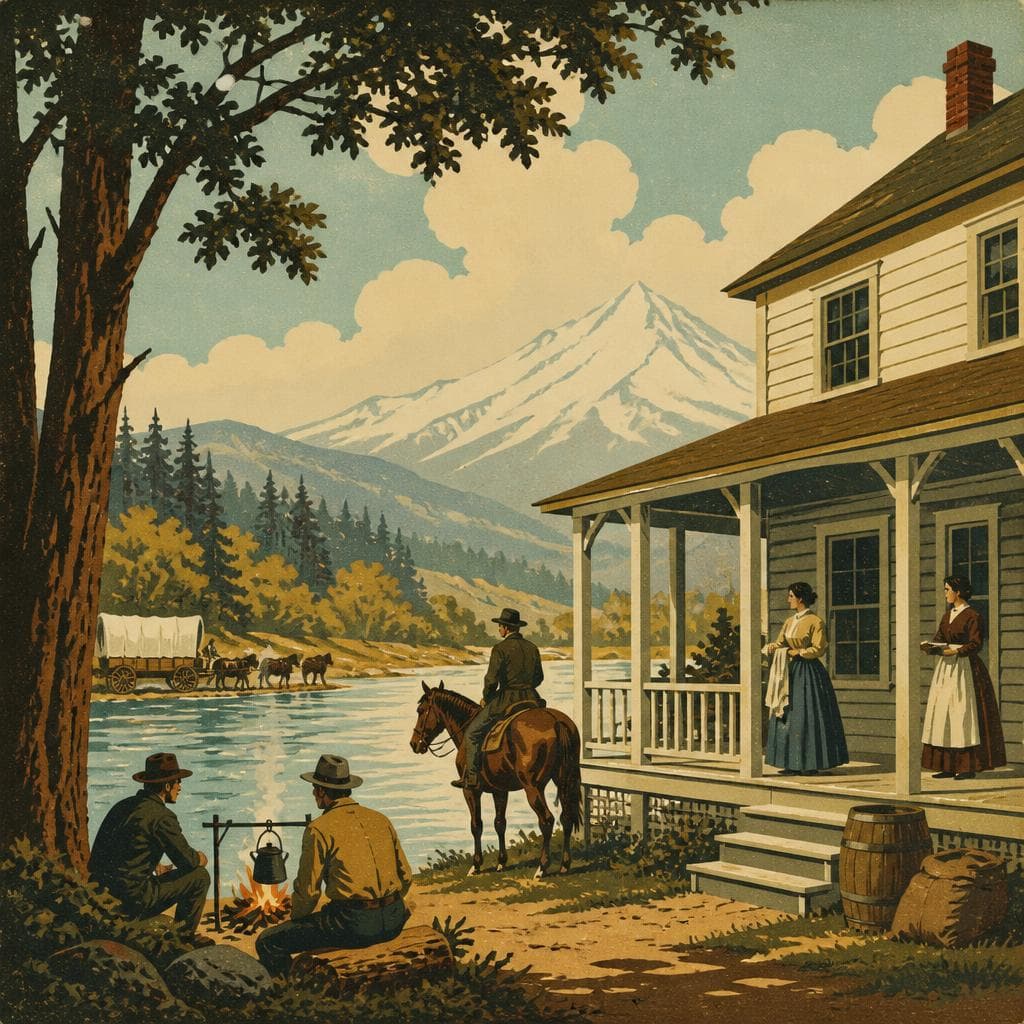 Cover art for Before the Rails, a House by the River