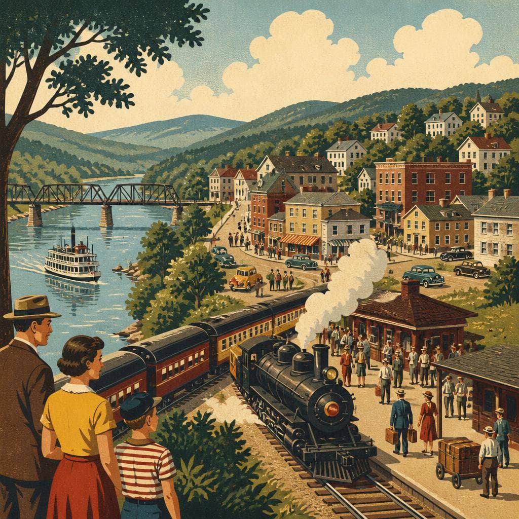 Cover art for When the Railroad Put Hardy on the Map