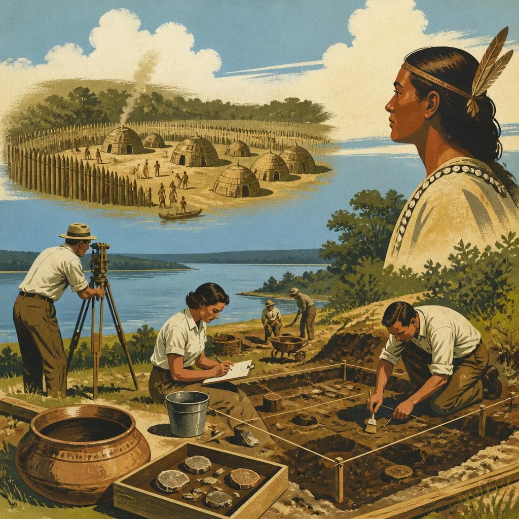 Cover art for How Werowocomoco Came Back Into View