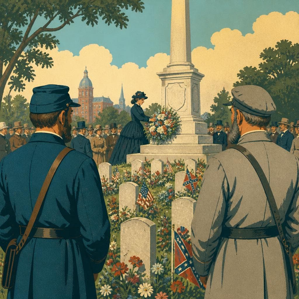 Cover art for Flowers for the Blue and the Gray