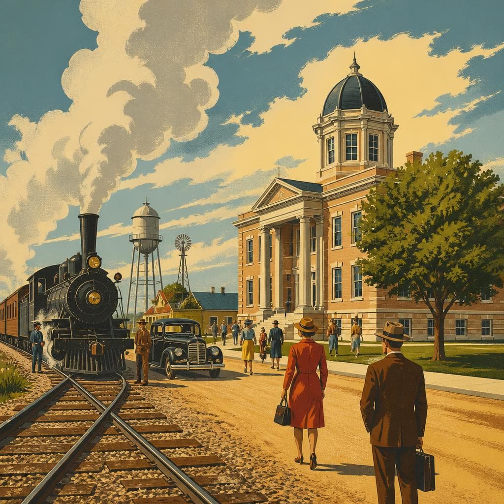 Cover art for Where the Tracks Met the Courthouse