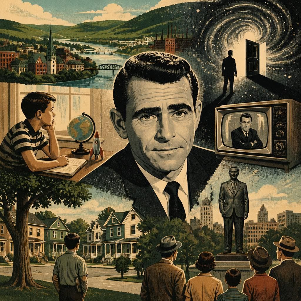 Cover art for How Binghamton Claimed Rod Serling