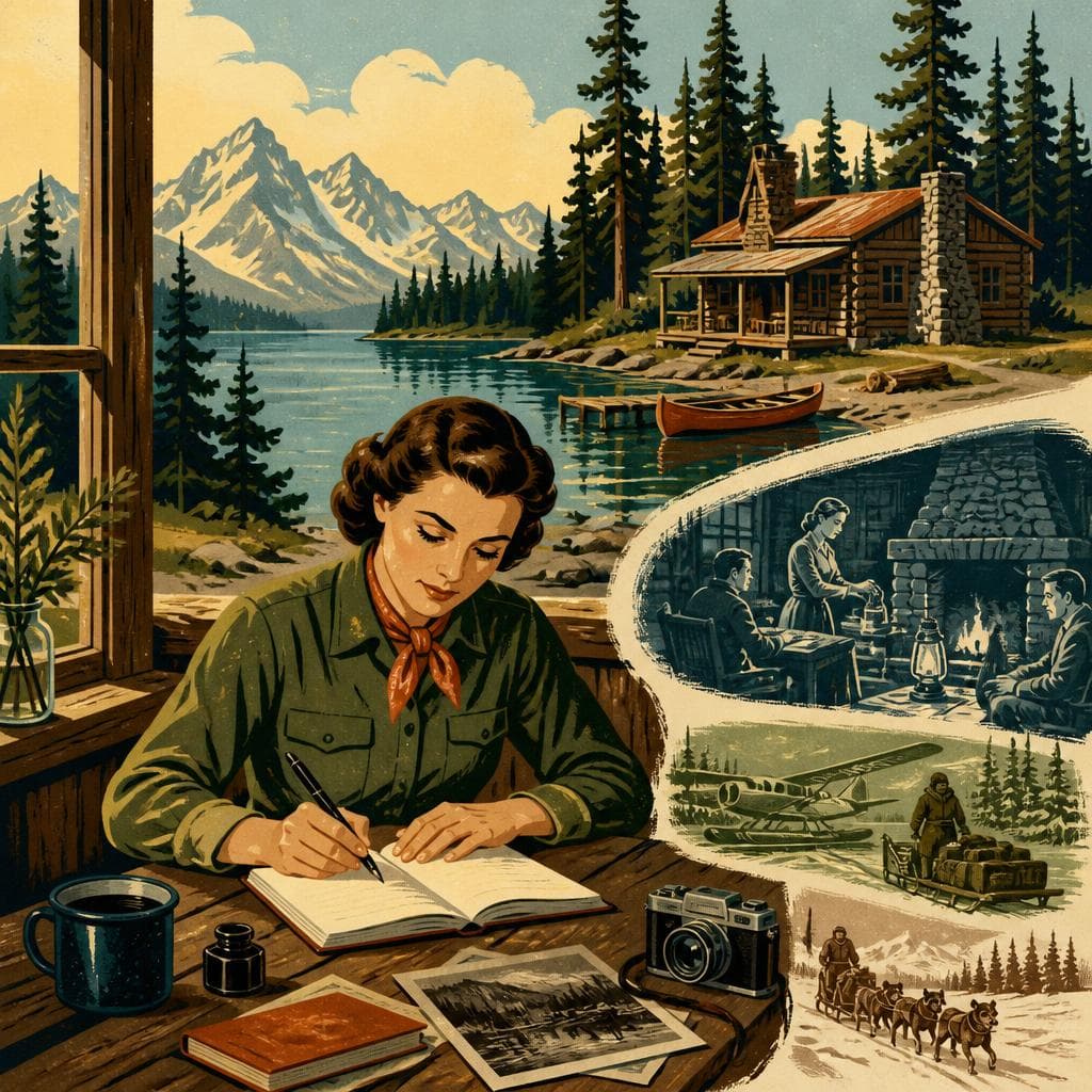 Cover art for At the End of the Trail, She Wrote It Down