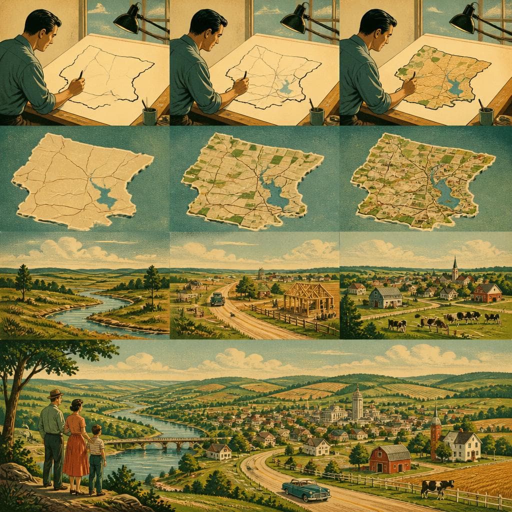 Cover art for When the Map Came Before the County