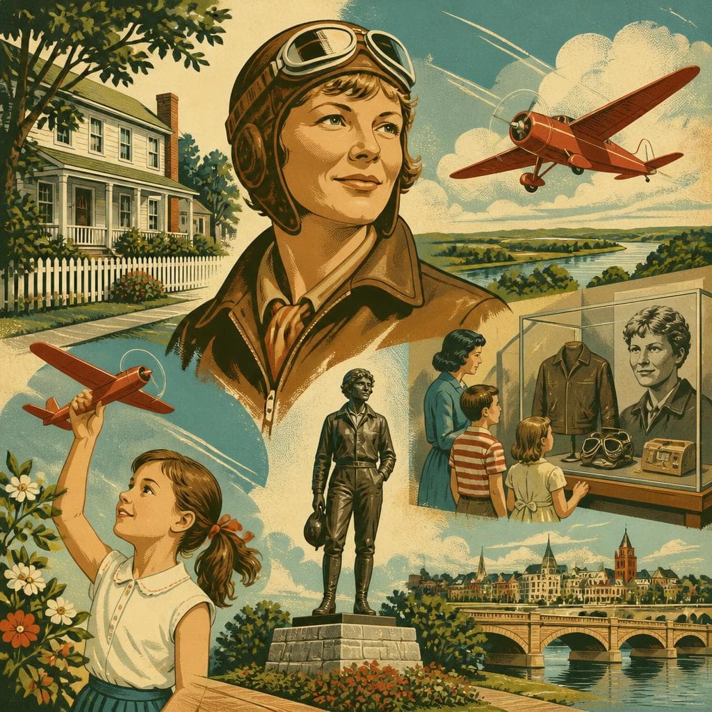 Cover art for How Atchison Keeps Amelia Earhart Close