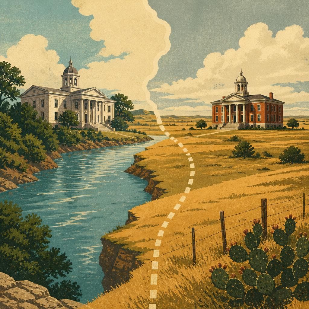 Cover art for Two Courthouses on the Prairie