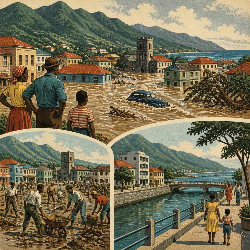 Cover art for When the River Rewrote Roseau