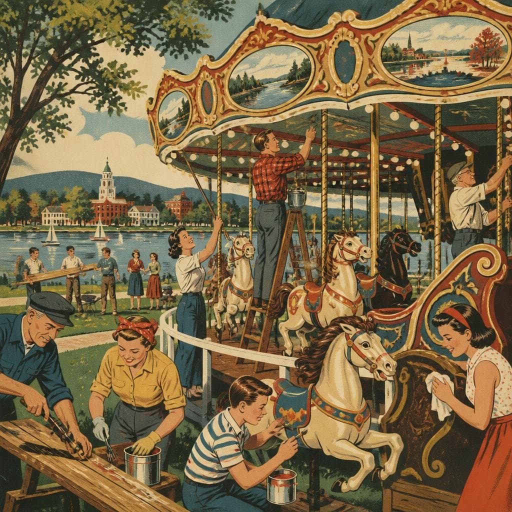 Cover art for How Burlington Kept Its Carousel Turning