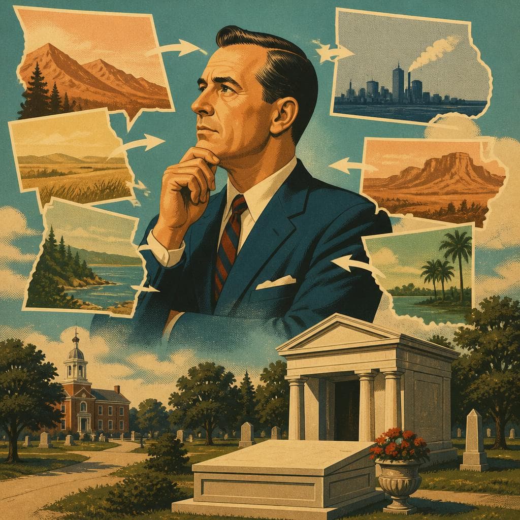 Cover art for The Senator Who Kept Changing States