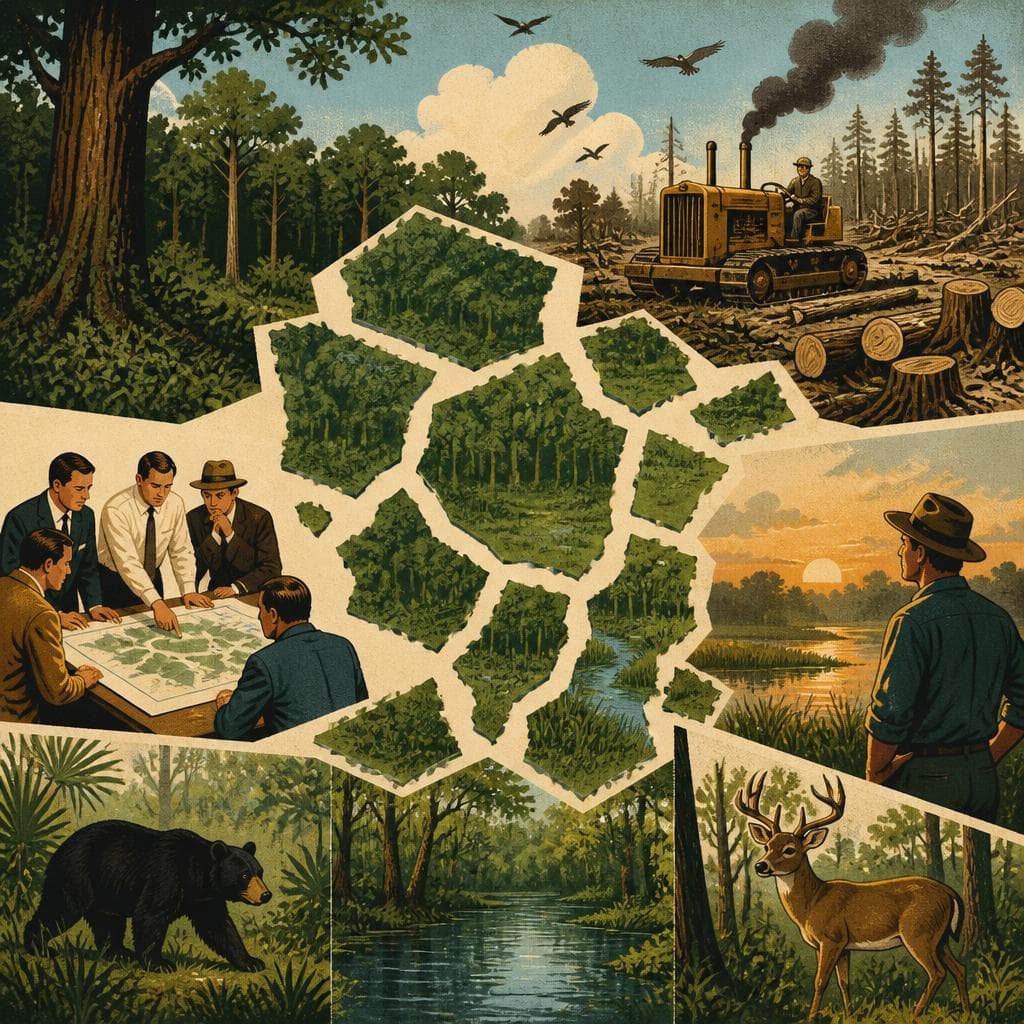 Cover art for How the Big Thicket Was Saved in Pieces