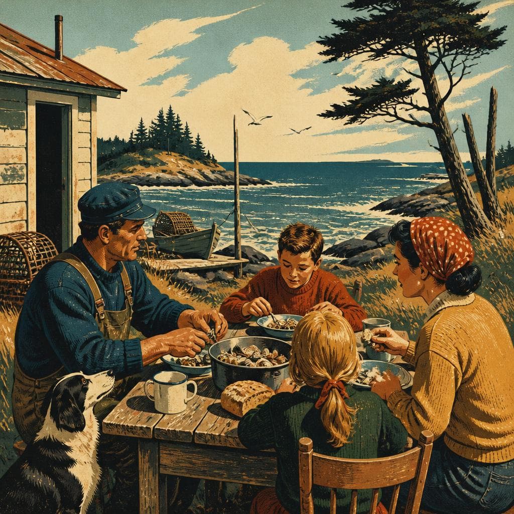Cover art for A Meal at the Edge of the Pacific