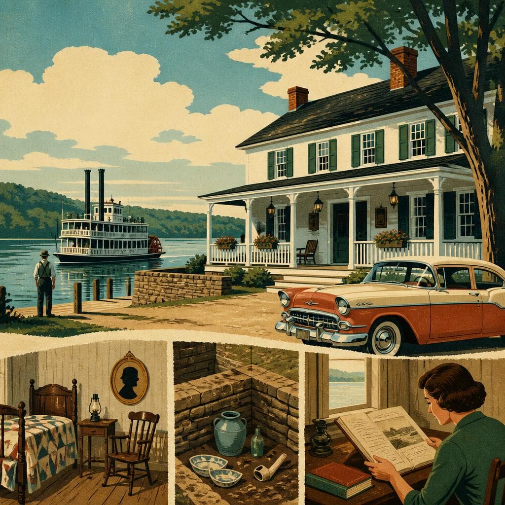 Cover art for A River Inn Becomes a Time Capsule