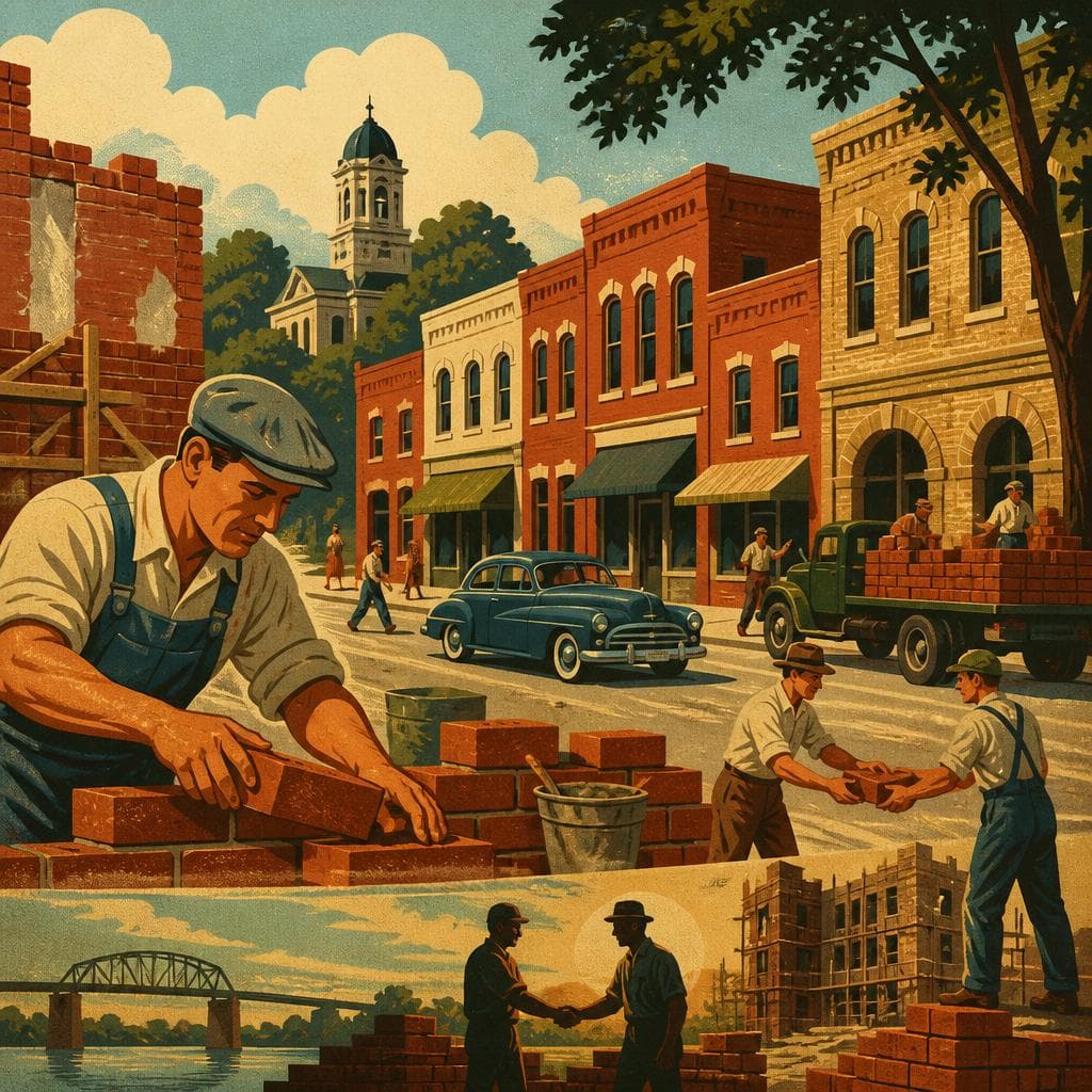 Cover art for Brick by Brick in Downtown Winnsboro