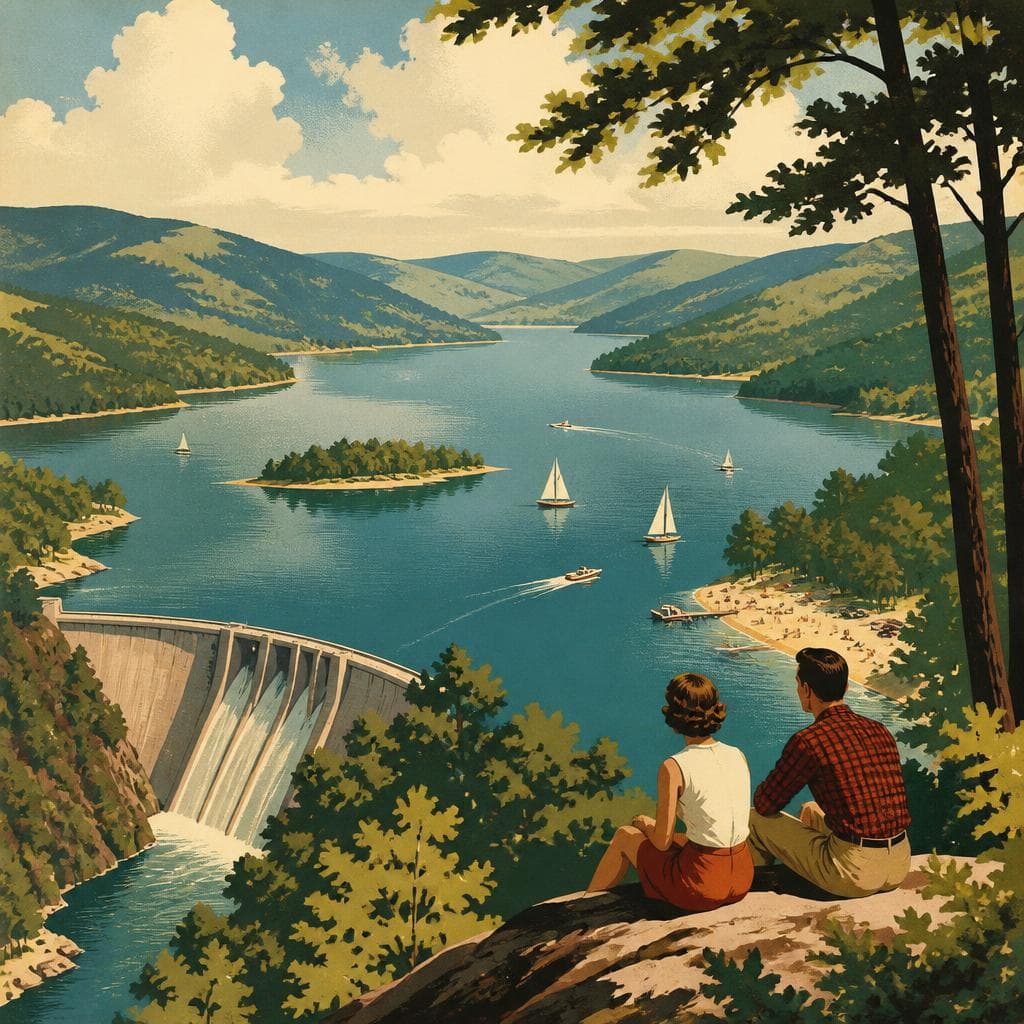Cover art for Where a River Became a Lake