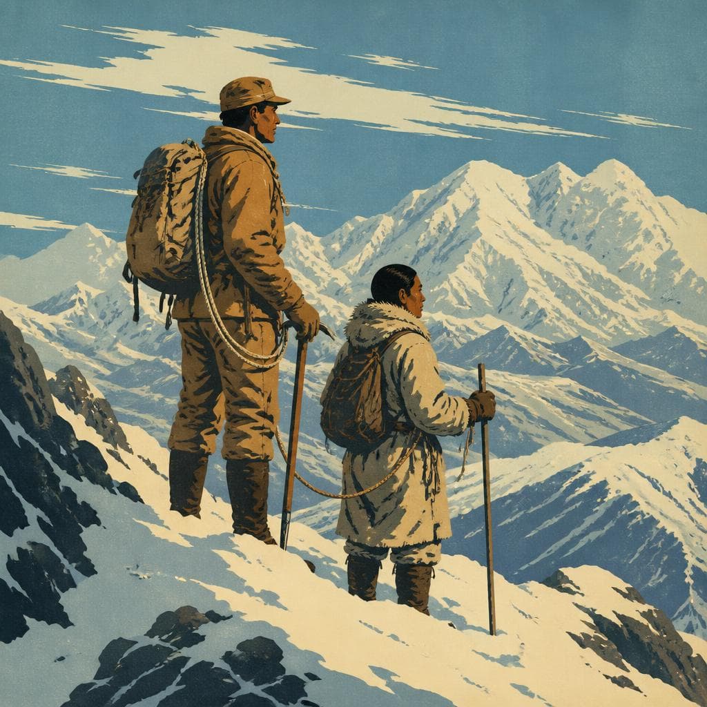 Cover art for The First Footsteps on Denali