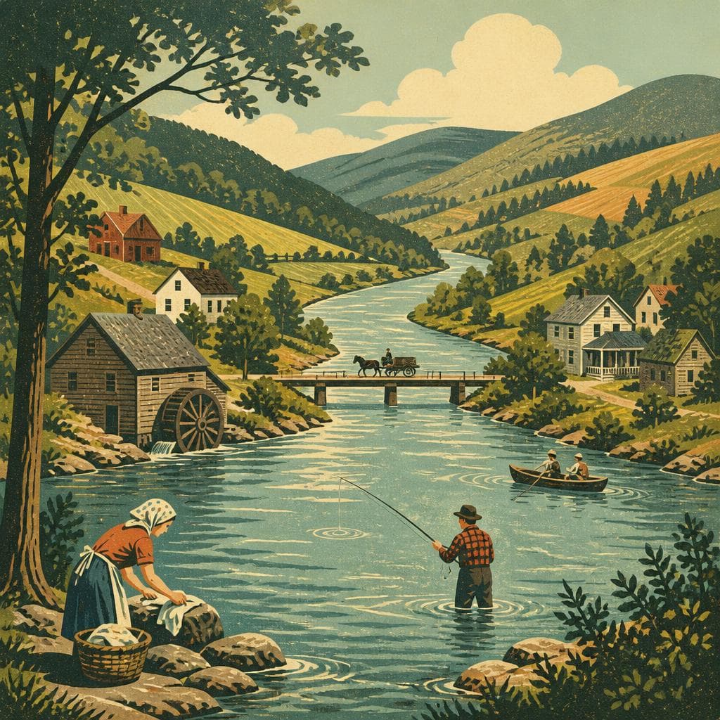 Cover art for Before the Highways, They Followed the River