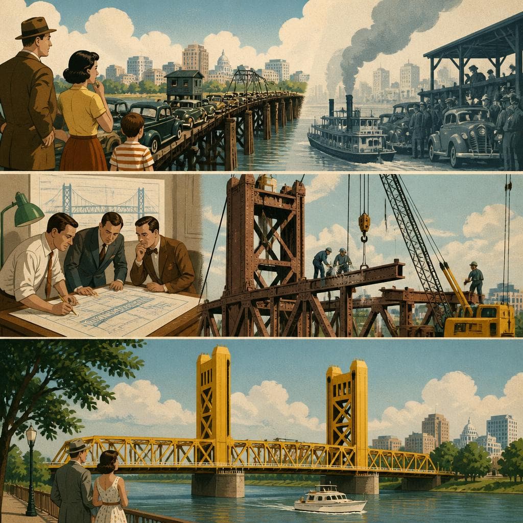 Cover art for How Tower Bridge Became Gold