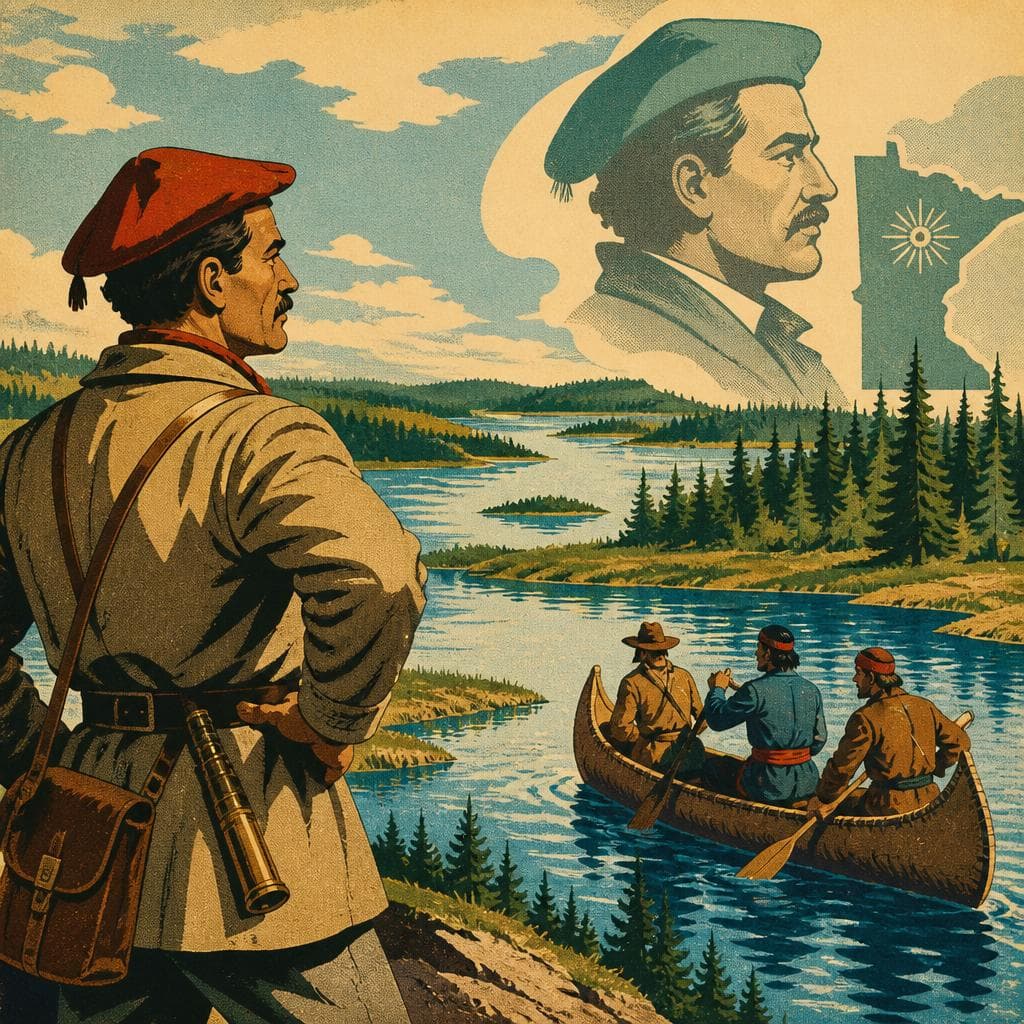 Cover art for The Man Who Named a County, Not the River