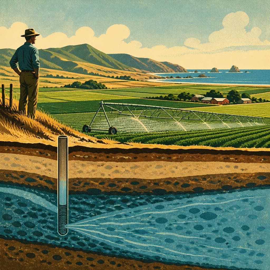 Cover art for The Water Below the Dry Country