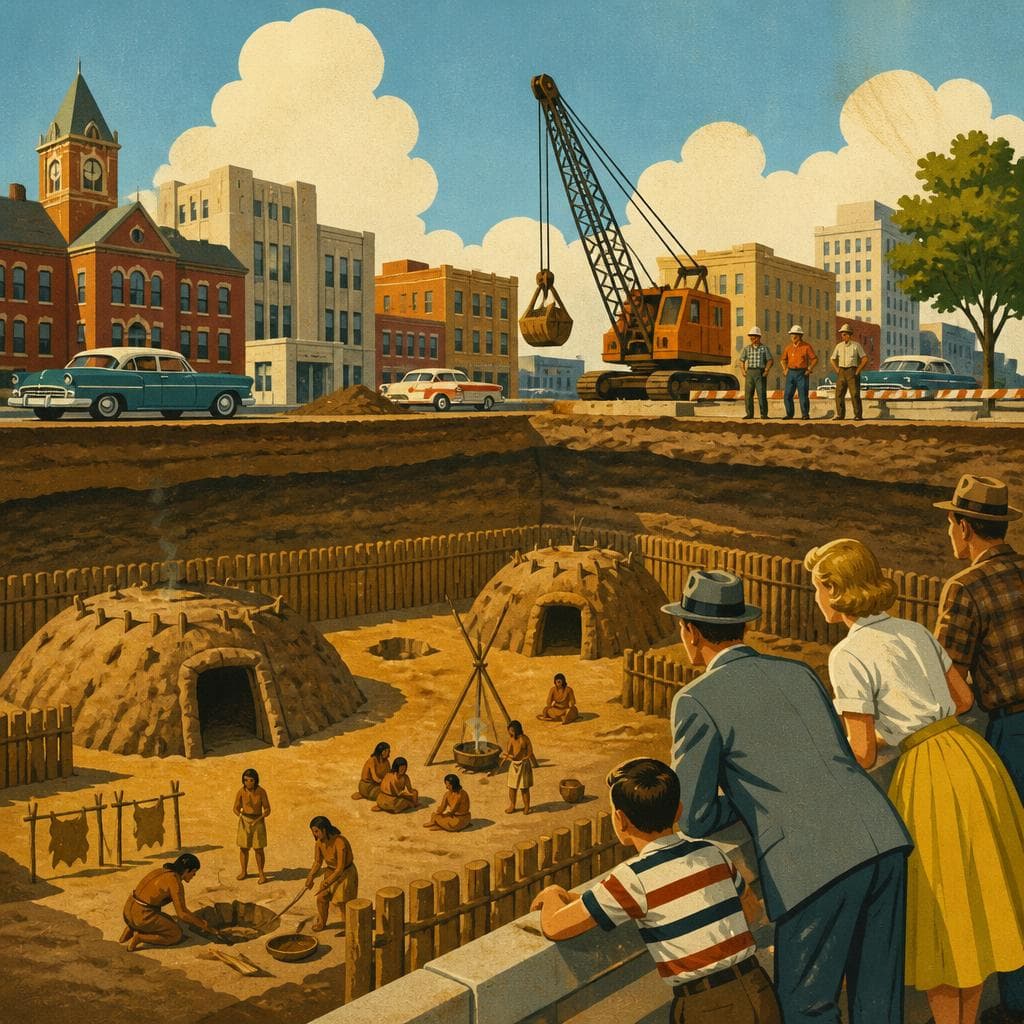 Cover art for Beneath Mitchell, a Village Still Speaks