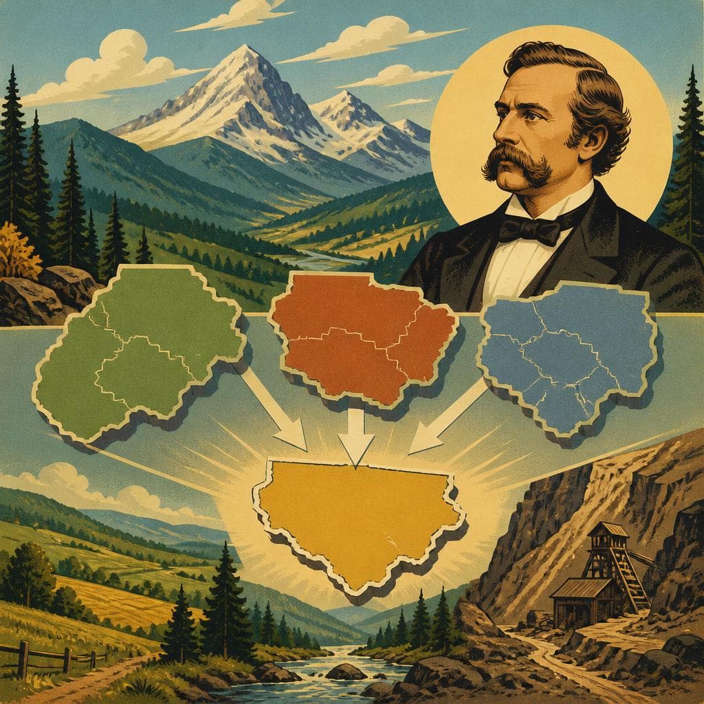 Cover art for How a Mountain County Got Its Name