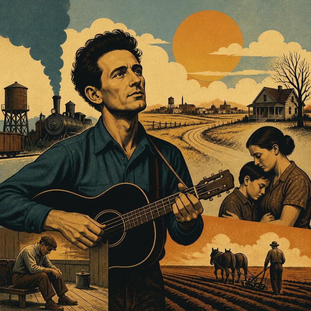 Cover art for Where Woody Guthrie Found His Voice