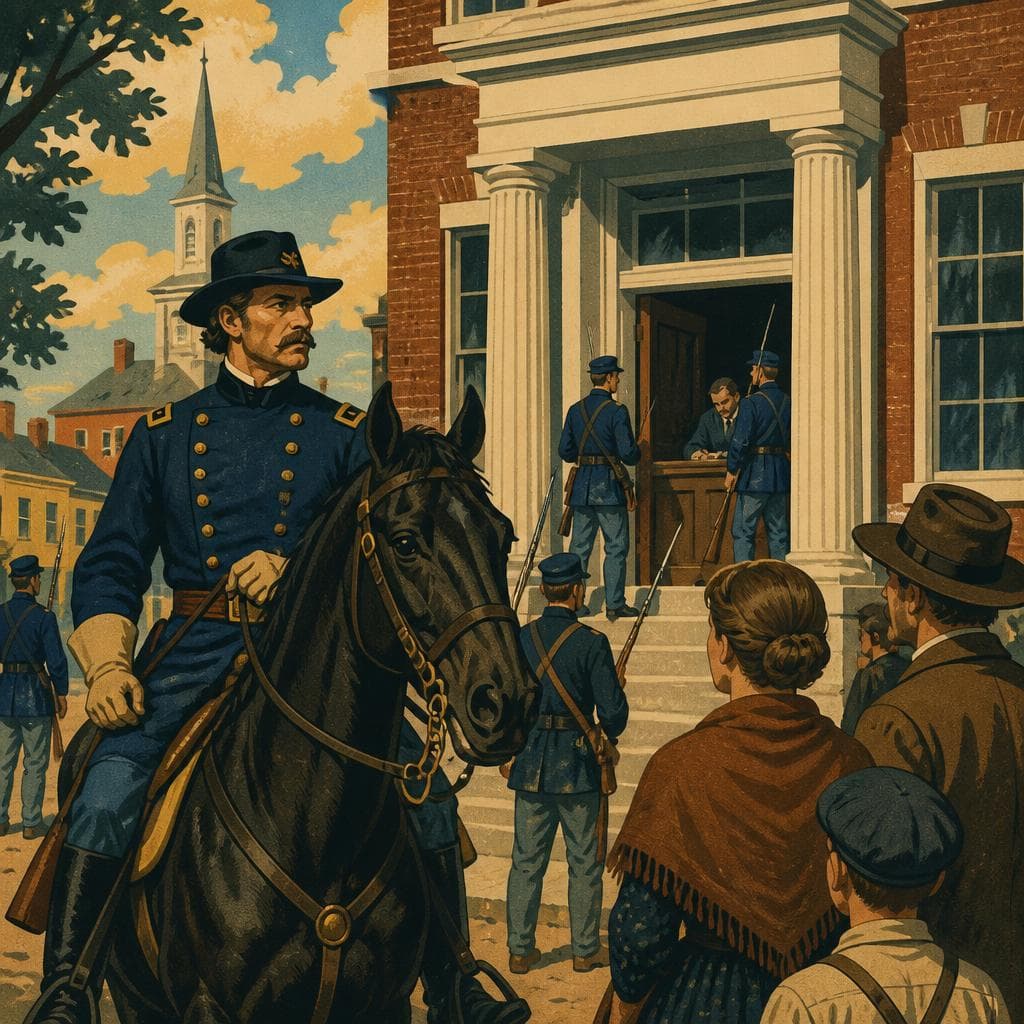 Cover art for When War Reached the Bank in Murfreesboro