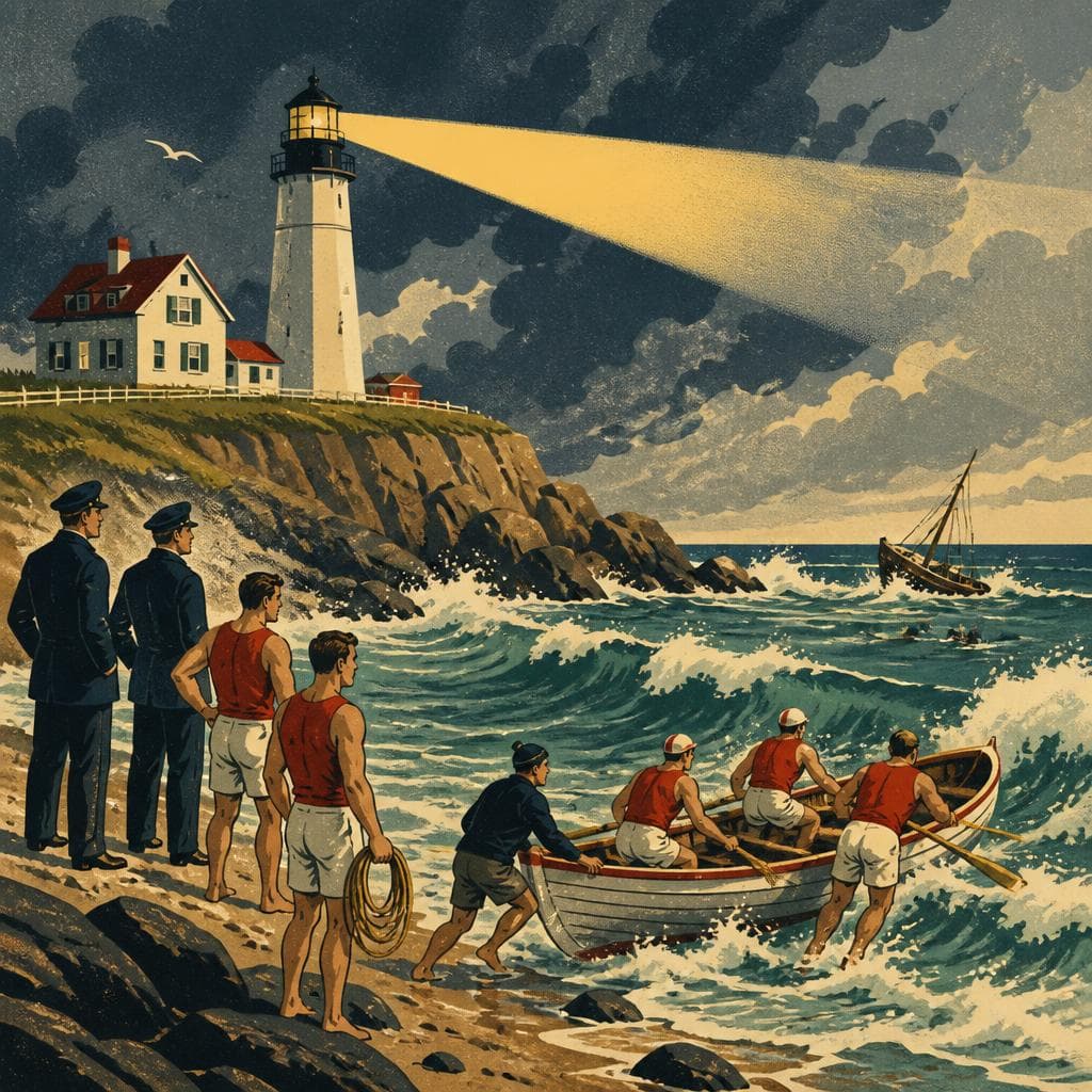 Cover art for Where the Light Ended and Rescue Began