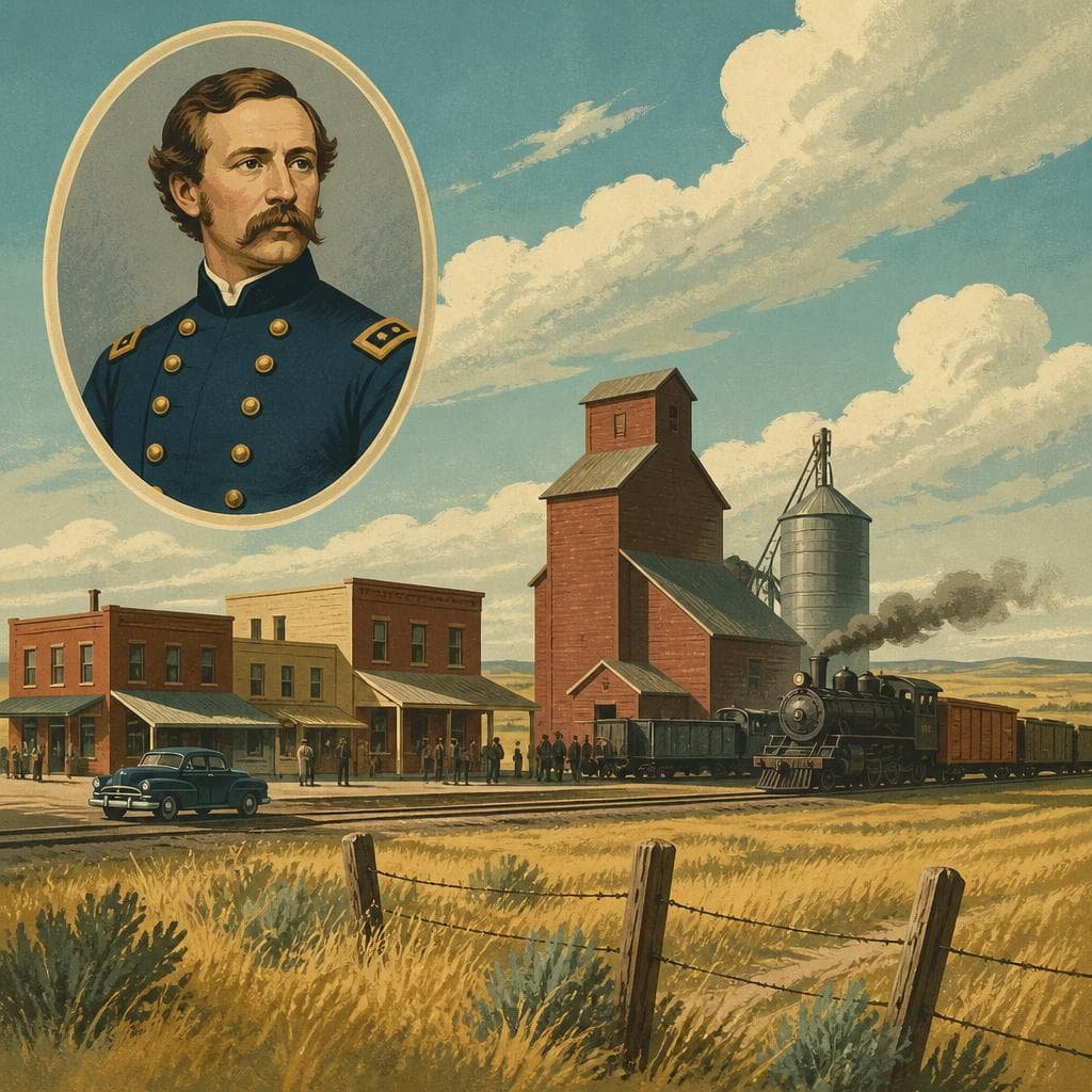 Cover art for A Nebraska Railroad Town With a Civil War Name