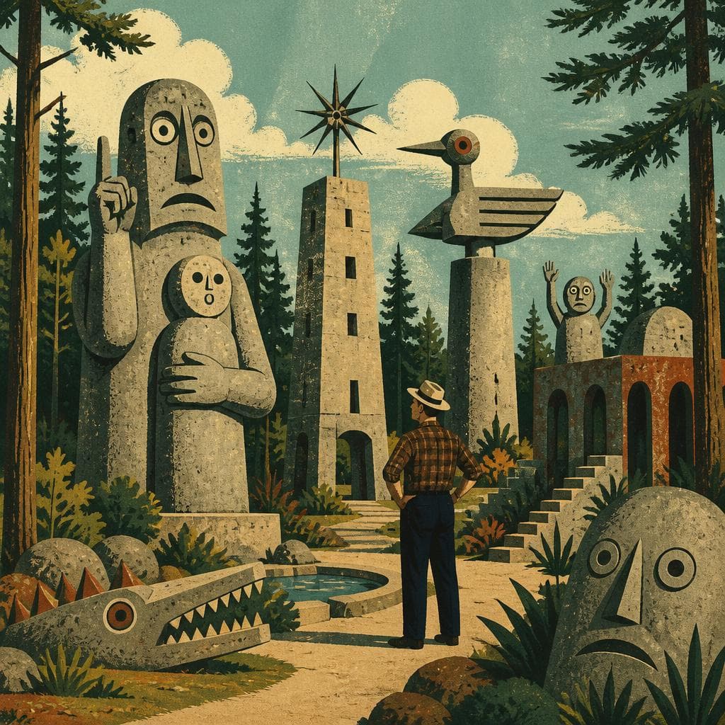 Cover art for Fred Smith’s Concrete Sermons in the North Woods