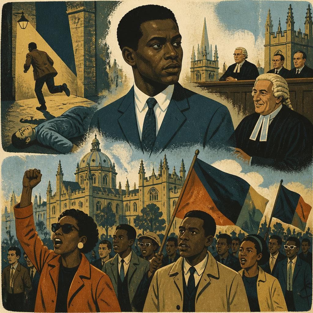 Cover art for Henry Marrow and the Reckoning in Oxford