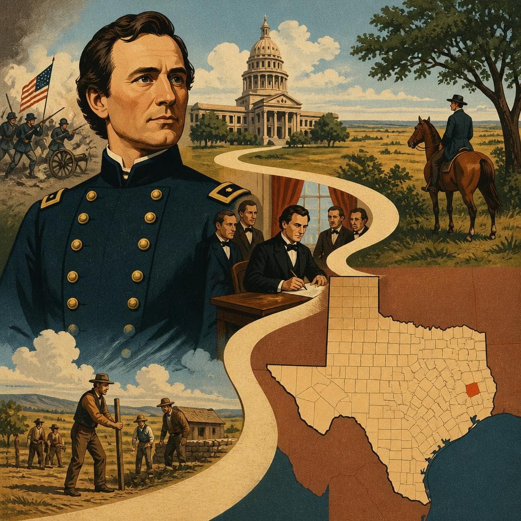 Cover art for How George Tyler Wood Reached the Texas Map