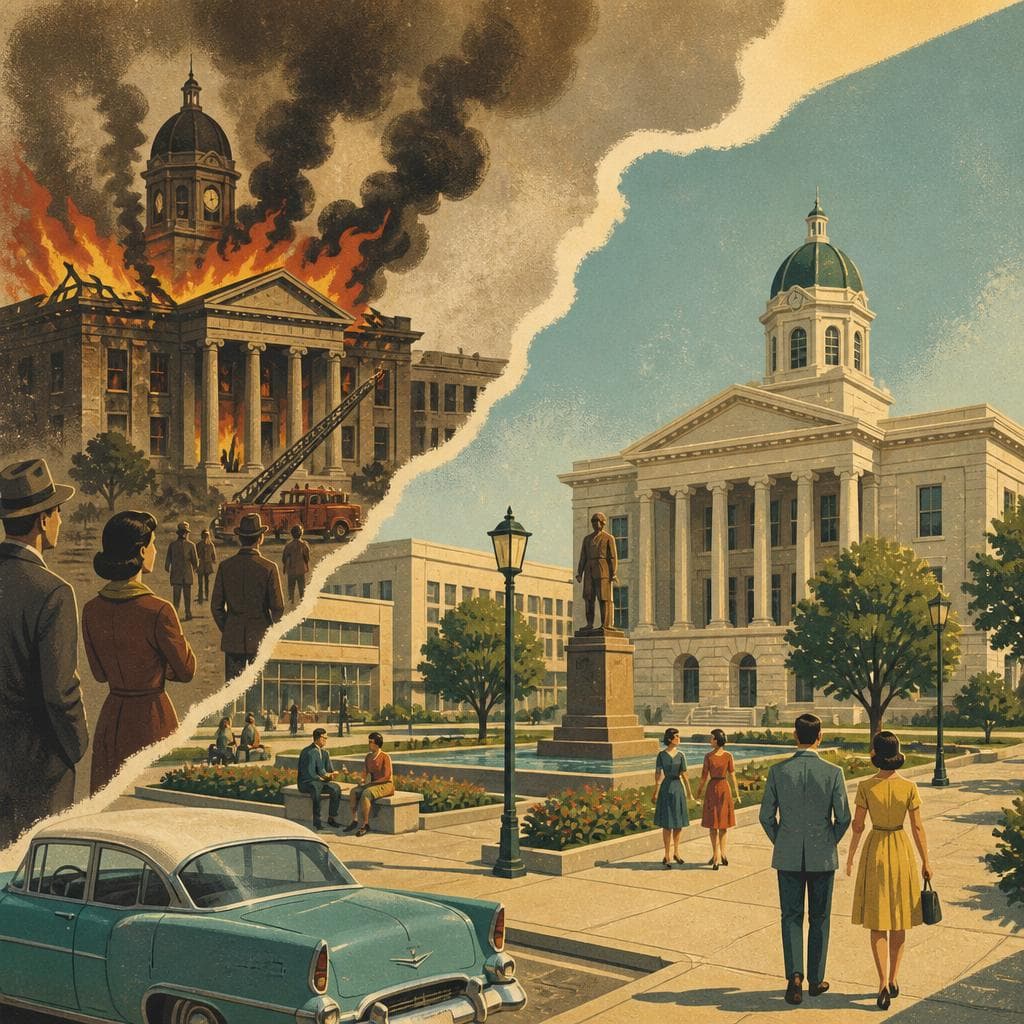 Cover art for After the Fire, a New Face for the Square