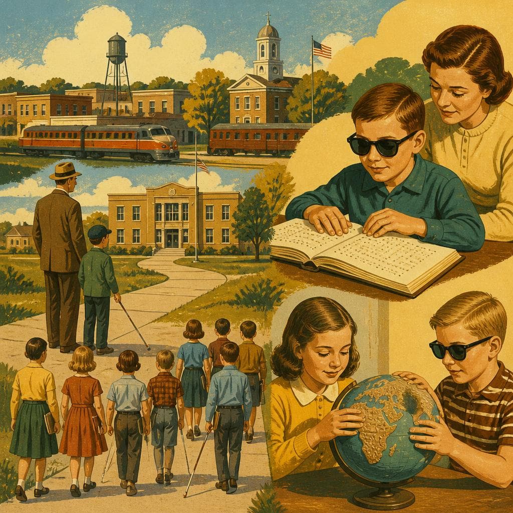 Cover art for How Vinton Became Iowa’s Center for Blind Education