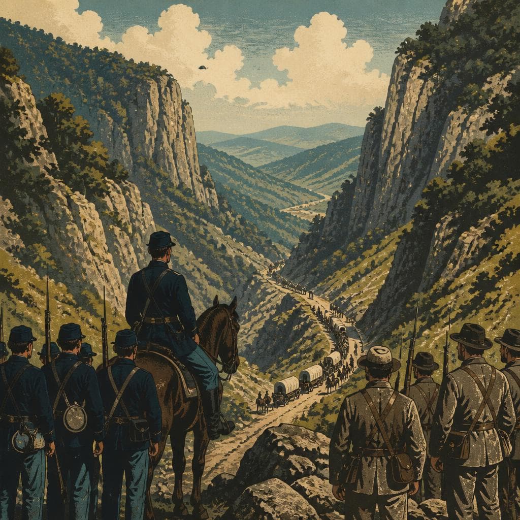 Cover art for Where the Mountains Narrowed the War