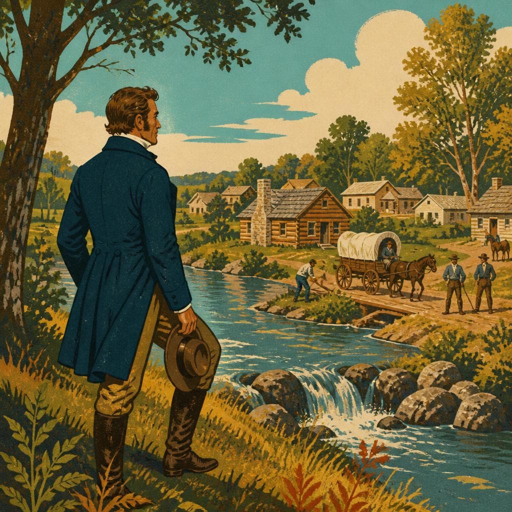 Cover art for The Man Who Gave Naperville Its First Name