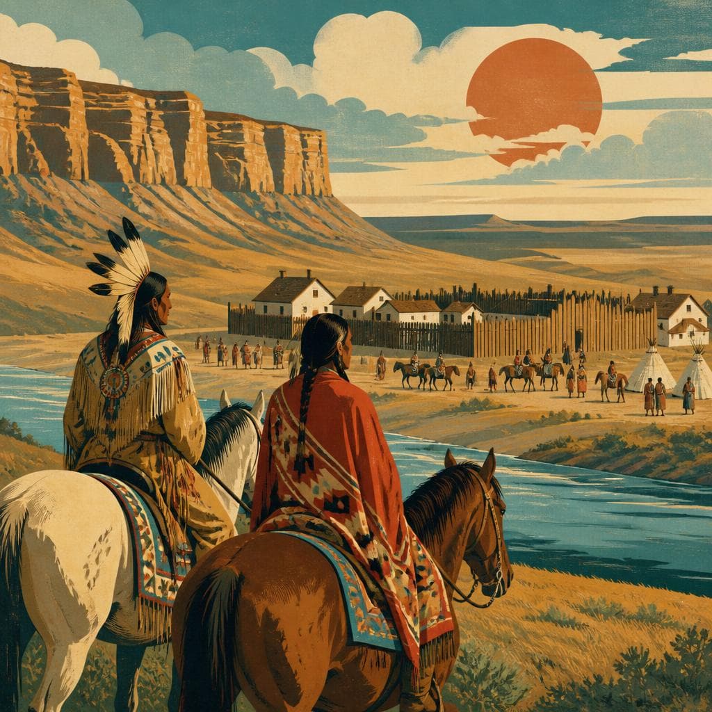 Cover art for Where Two Plains Peoples Were Bound to Stay