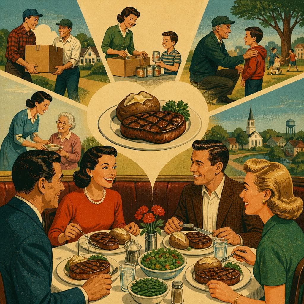 Cover art for Where Monday Dinner Does More Than Feed You
