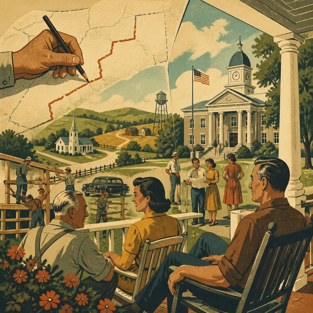 Cover art for When a New County Found Its Front Porch
