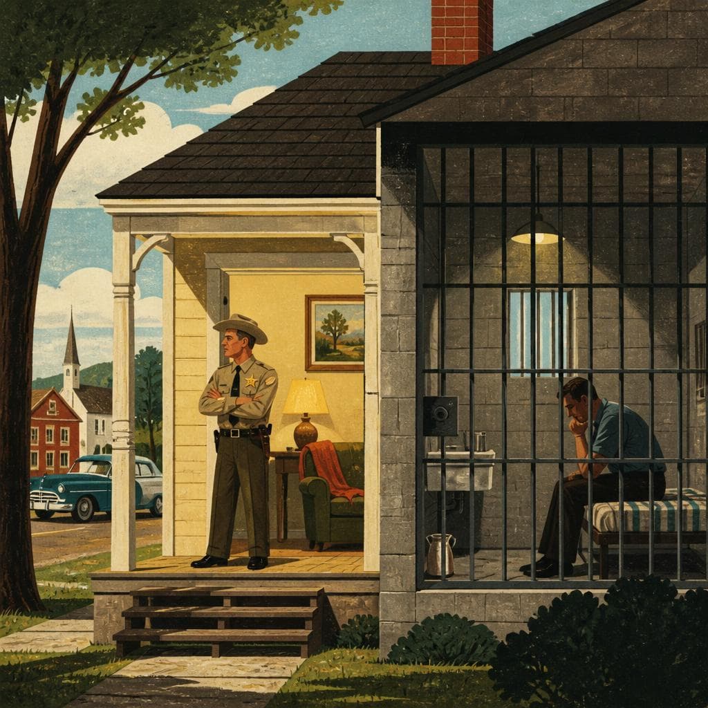 Cover art for Where the Sheriff Lived With the Lockup