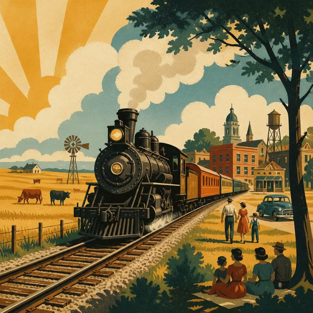 Cover art for When the Railroad Made Cherokee