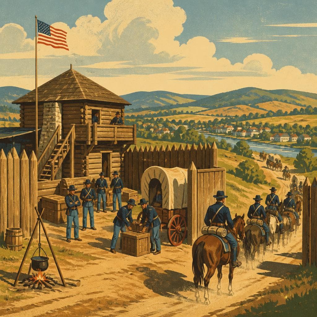 Cover art for The Fort the Frontier Outgrew