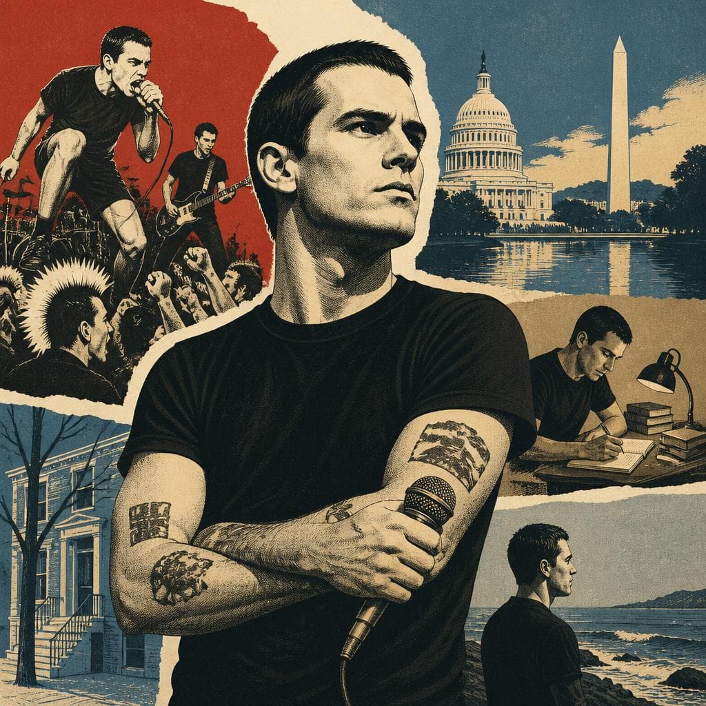 Cover art for From D.C. Hardcore to Henry Rollins