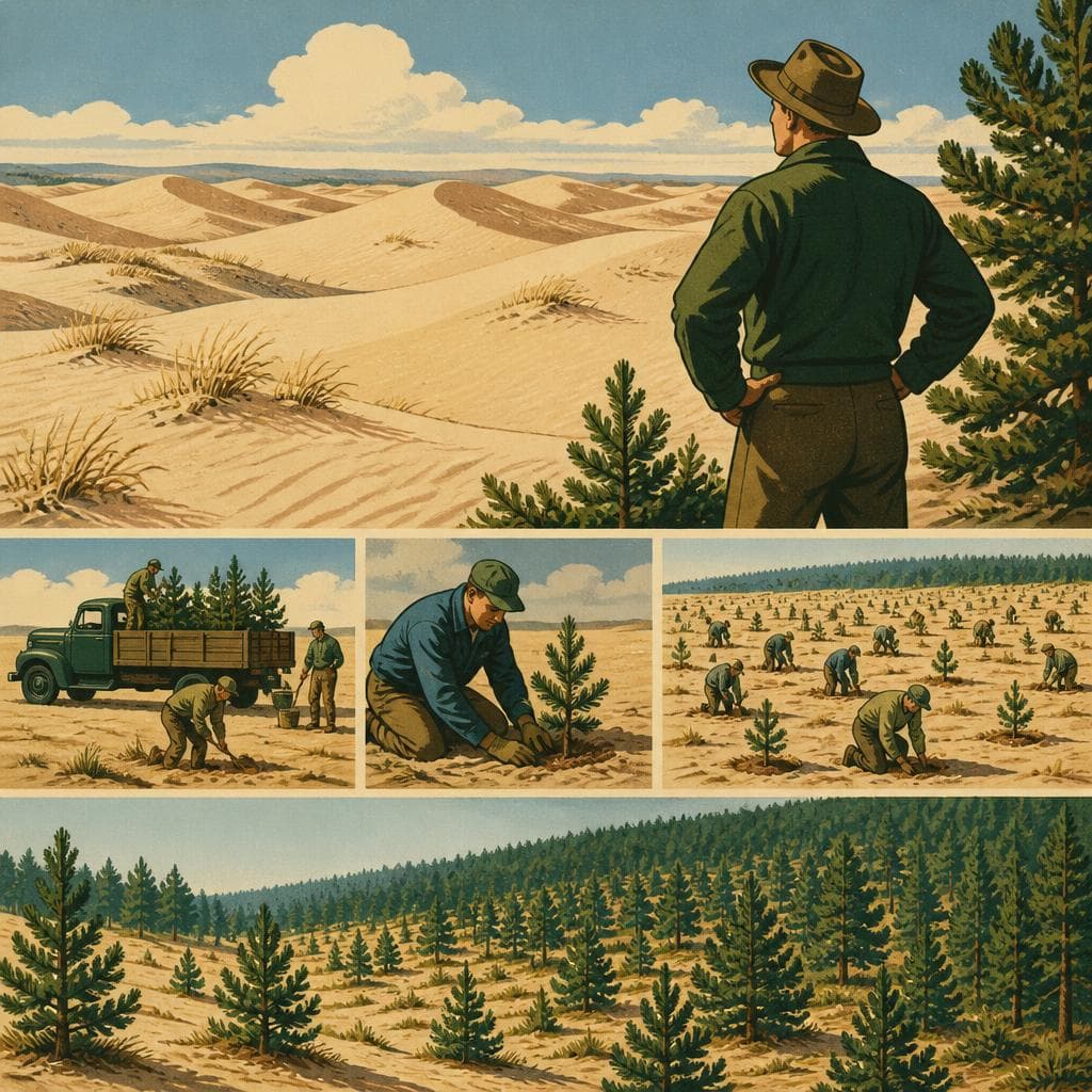 Cover art for Planting a Forest in the Sandhills