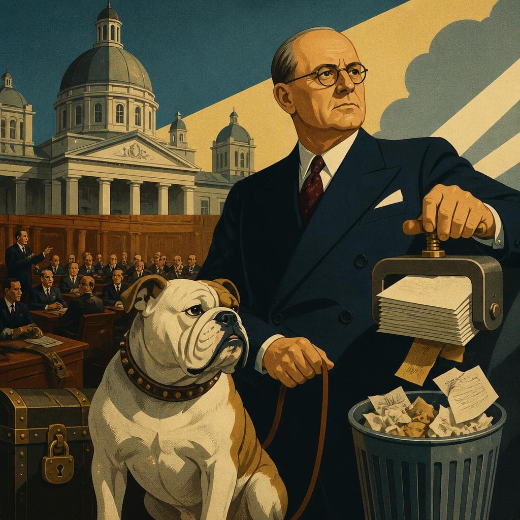 Cover art for Waterloo’s Watchdog of the Treasury