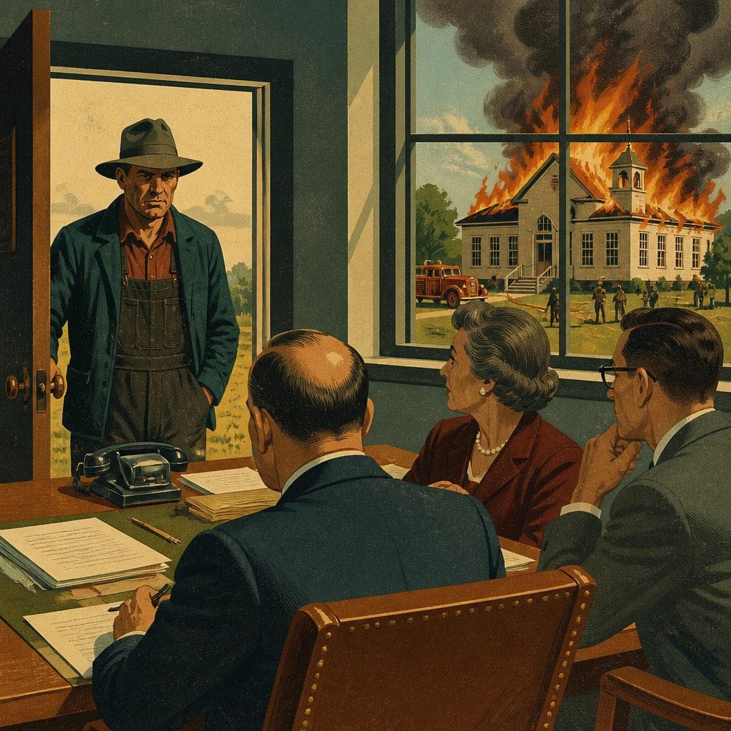 Cover art for The Treasurer Inside the School