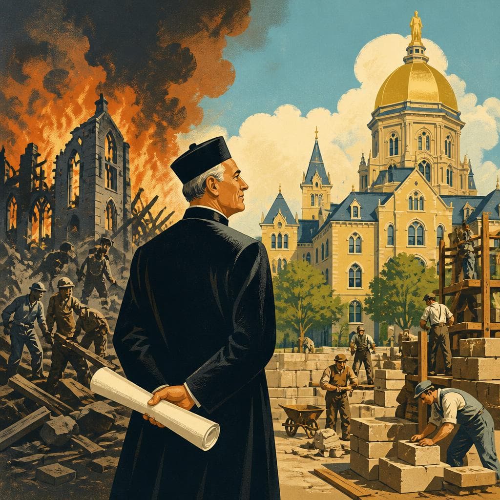 Cover art for When Fire Tested Notre Dame
