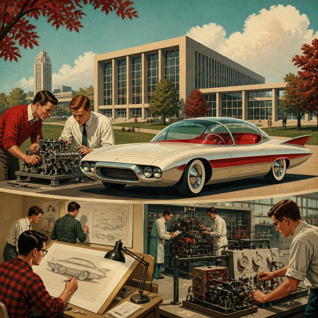 Cover art for Where Ohio State Built Cars of the Future