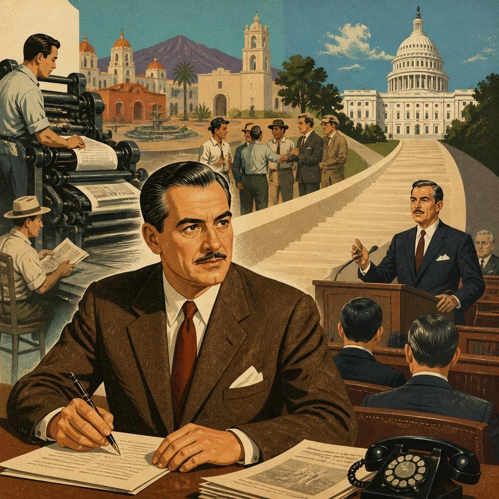 Cover art for From Mexico’s Pressroom to Congress