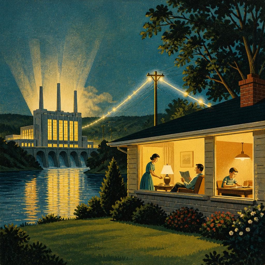 Cover art for When a River Lit a House